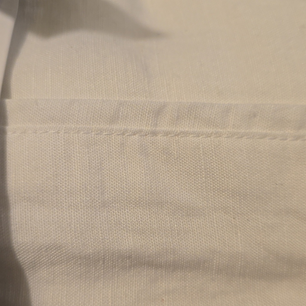West Elm Signature Tencel Linen Sheet Set,Queen,White,Retail Price $269.00 USD - Picture 9 of 16